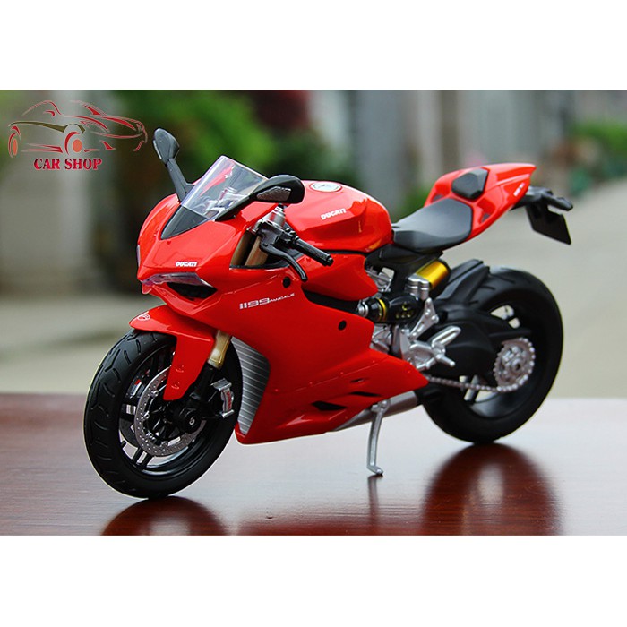 Xe mô hình mô tô Ducati 1199 Panigale tỉ lệ 1:18 hãng Maisto