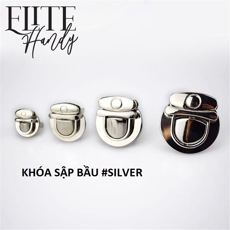 KHÓA SẬP BẦU  - PHỤ KIỆN LÀM KHOÁ GẮN TÚI XÁCH HÀNG HANDMADE THỦ CÔNG MỸ NGHỆ