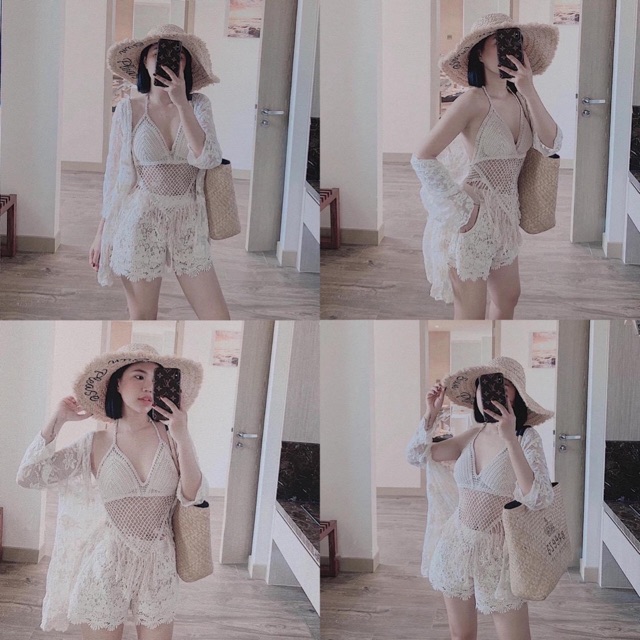 Áo Kimono đi biển