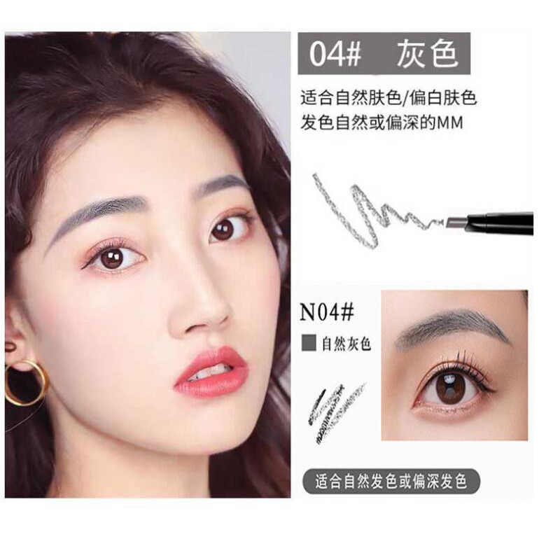 ✨HOT✨Chì kẻ lông mày hai đầu không thấm nước tiện dụng