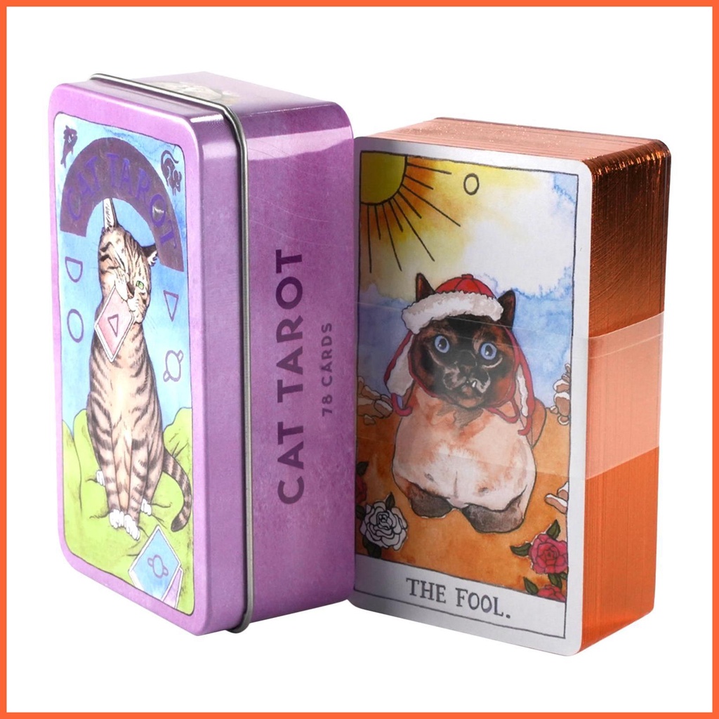 Bộ Bài Tarot CAT Tarot Tiếng Anh Oracle Decks