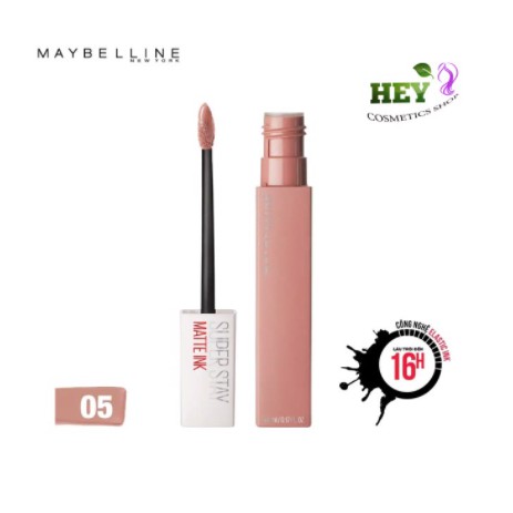 Son Kem Lì 16h Lâu Trôi Maybelline New York Super Stay Matte Ink Lipstick 5ml