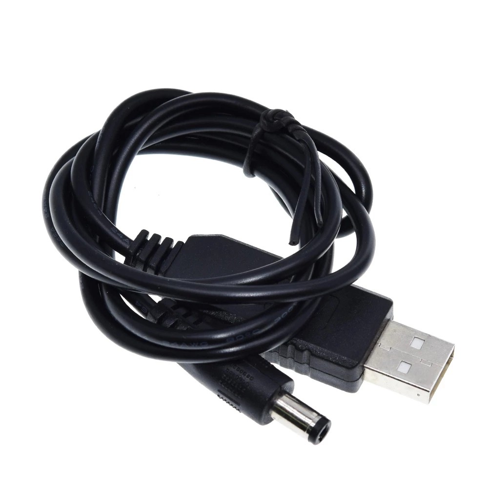 Dây cáp tăng áp đầu cắm USB Dc 5v 9v / 12v 2.1x5.5mm