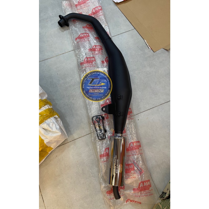 Pô tăng sport kiểu zin AHM chính hãng / Satria /Xipo / RGV