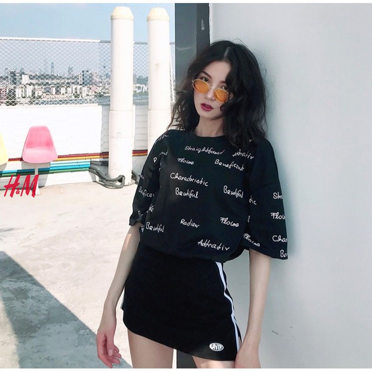 ÁO THUN TAY LỠ FORM RỘNG in chữ toàn thân (kèm ảnh thật ) | BigBuy360 - bigbuy360.vn