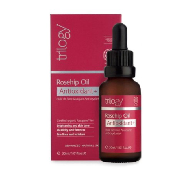 [Full 30ml] Dầu dưỡng Trilogy Rosehip Oil Antioxidant+