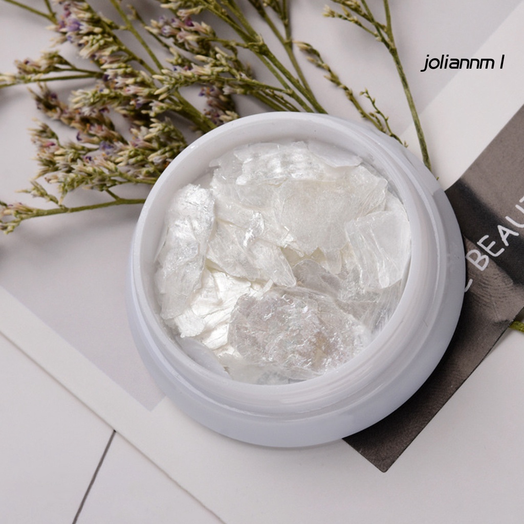 1 hộp phụ kiện vỏ sò dán trang trí móng tay lấp lánh không phai