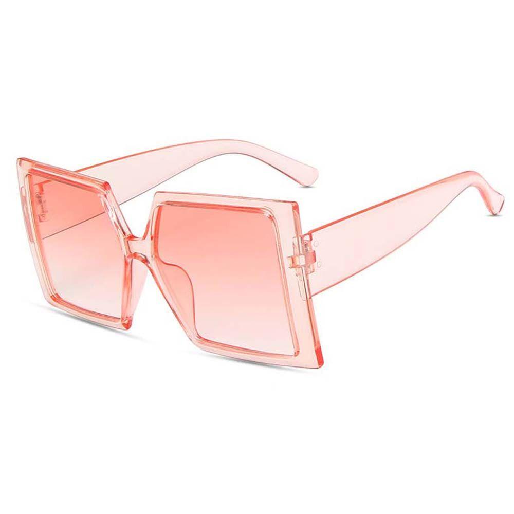 Kính Mát Gọng Vuông Bản To Phong Cách Âu Mỹ Sang Trọng Dành Cho Nữ