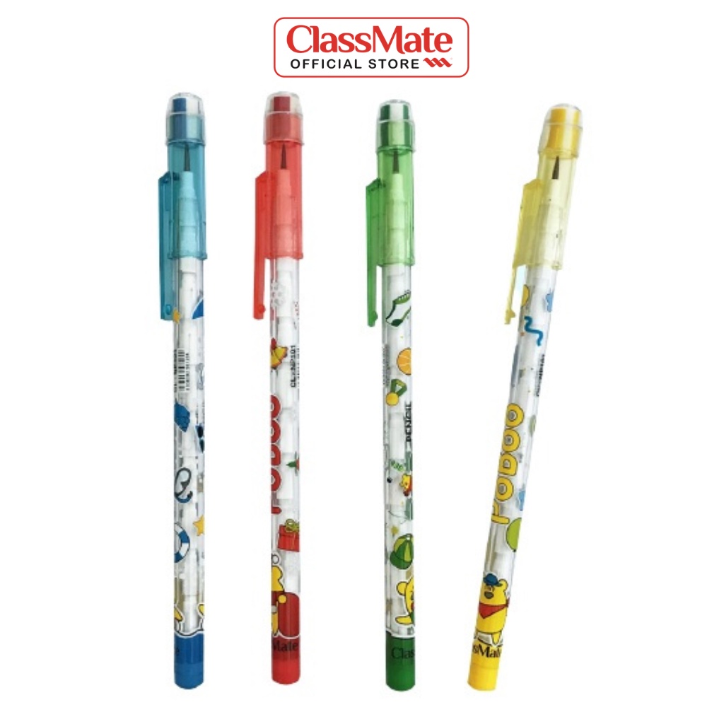 Bút Chì Khúc Poboo CLASSMATE Nét Bút Mịn, Dùng Cho Bé Luyện Viết Chữ CL-NP101