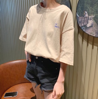 Áo thun tay lỡ form rộng