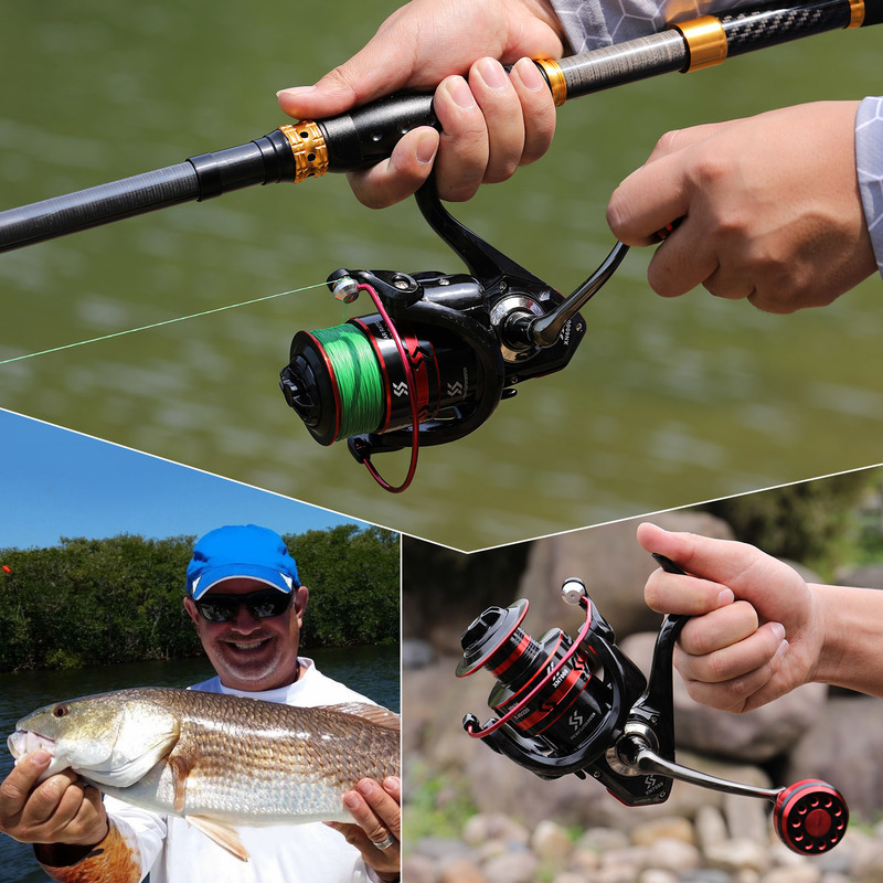 Máy Cây Dọc Sougayilang 2 Màu 12 + 1BB Kích Thước 2000-7000 Với Ống Hợp Kim Nhôm CNC