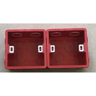 Đế âm chôn tường Uten, 5 - 25 bộ đế vuông, đế chữ nhật