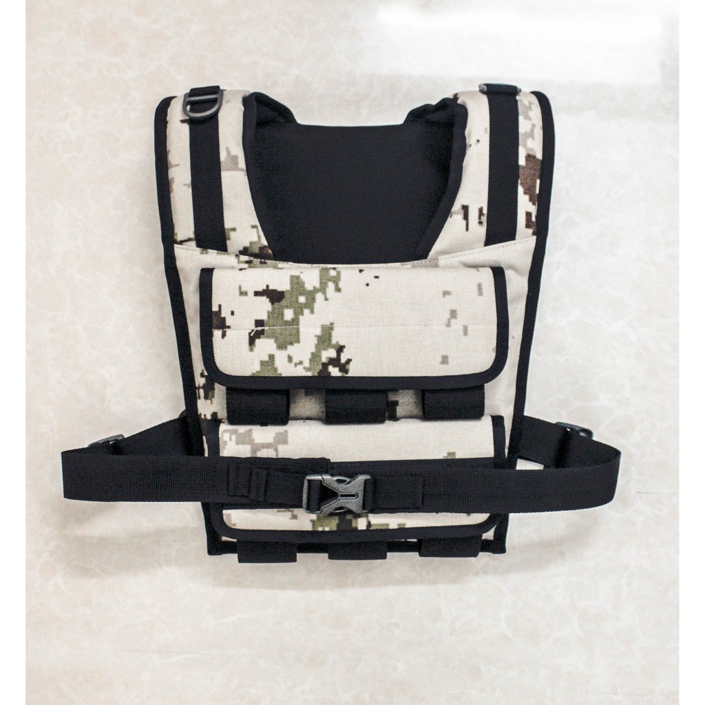 Áo tạ thể lực 17kg/ Weight Vest (không kèm tạ)