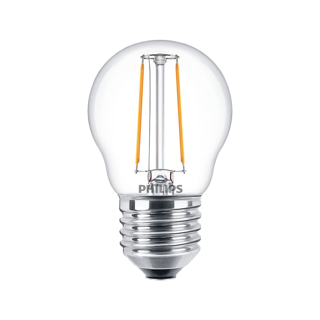 Bóng đèn Philips LED Classic 2W 2700K E27 P45 - Ánh sáng vàng