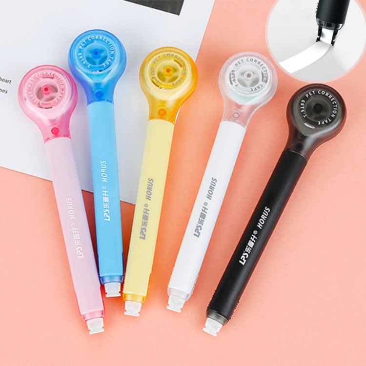 Bút Xóa Kéo Dây Nịt Mini 6M Màu Sắc Xinh Xắn