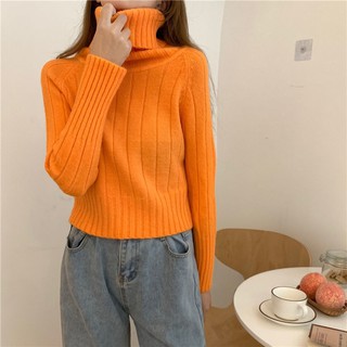 Áo sweater Cổ Lọ 7 Màu Thời Trang