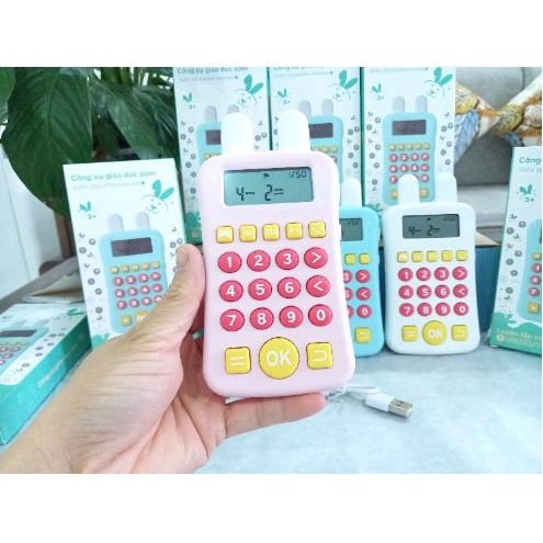 MÁY LUYỆN TÍNH NHẨM CHO TRẺ GIÚP BÉ HỌC TOÁN NHIỀU TÍNH NĂNG RÈN KỸ NĂNG TƯ DUY CHO BÉ