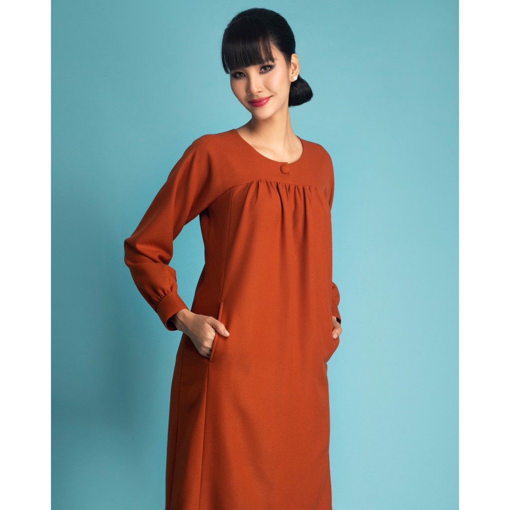 Đầm Ruby Nâu F2 Fashion &amp; Freedom