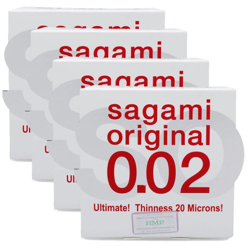 Bao cao su Sagami Original 0.02 hộp 1 chiếc ( hàng chính hãng)