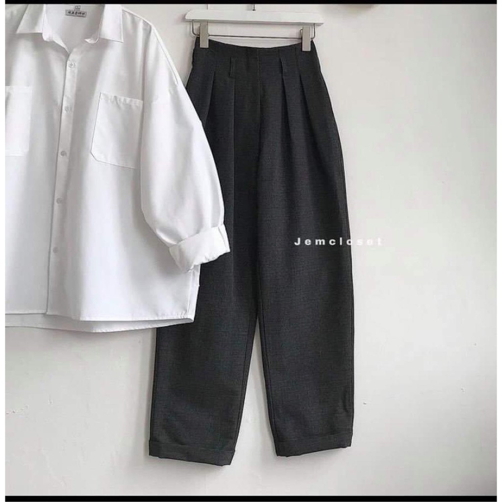 Quần vải nữ form dáng Baggy SUNMI-1753 ( Jem Closet )