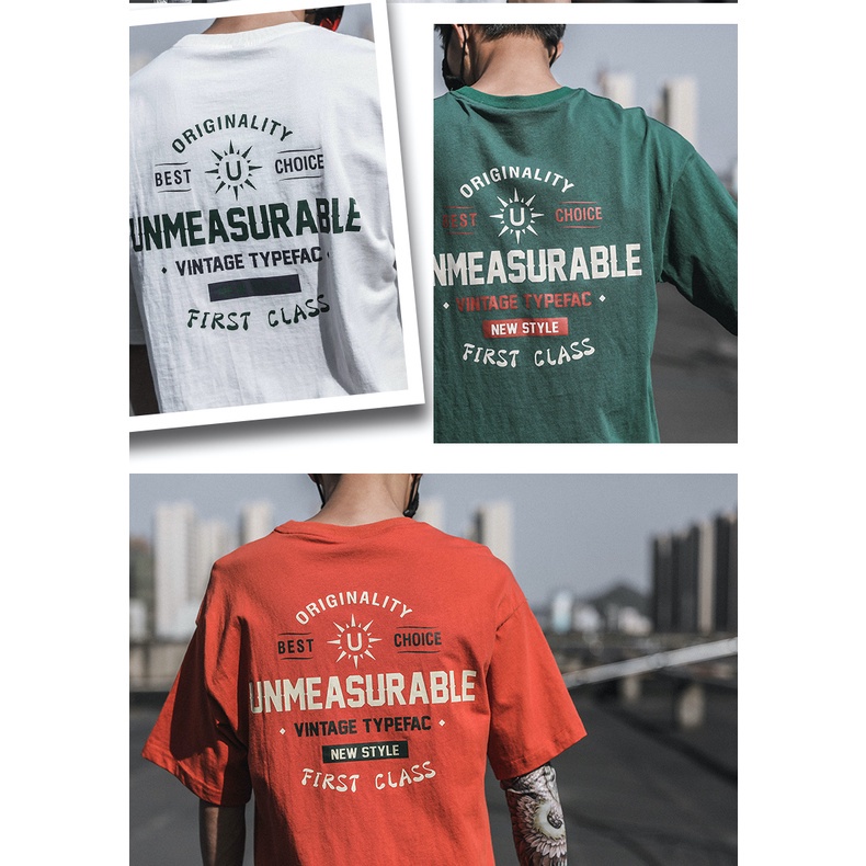 Áo Phông Nam Familylove - Mẫu Áo Thun Nam Unmeasurable Vintage First Class Chất Cotton 100% màu Rêu Hot Trend