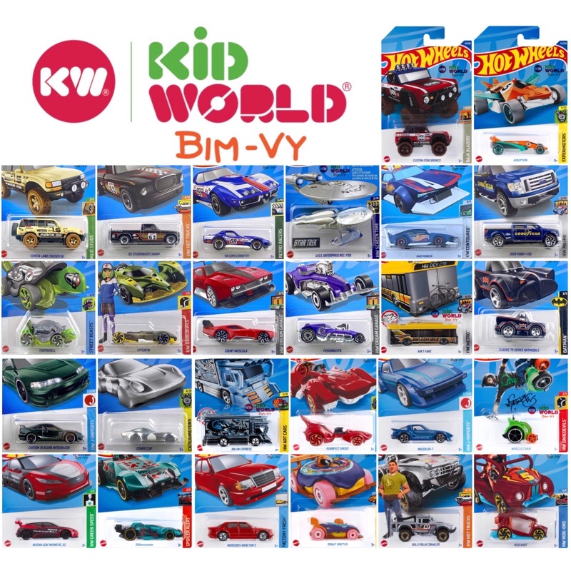 Xe mô hình Hot Wheels nhiều mẫu. Tỷ lệ: 1:64. Giao ngẫu nhiên, Không chọn mẫu.