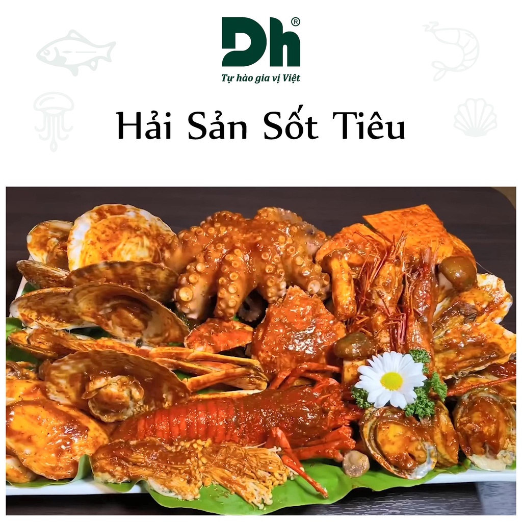Muối chanh ớt Nha Trang Dh Foods sốt chấm hải sản chua cay ngon tuyệt 200gr
