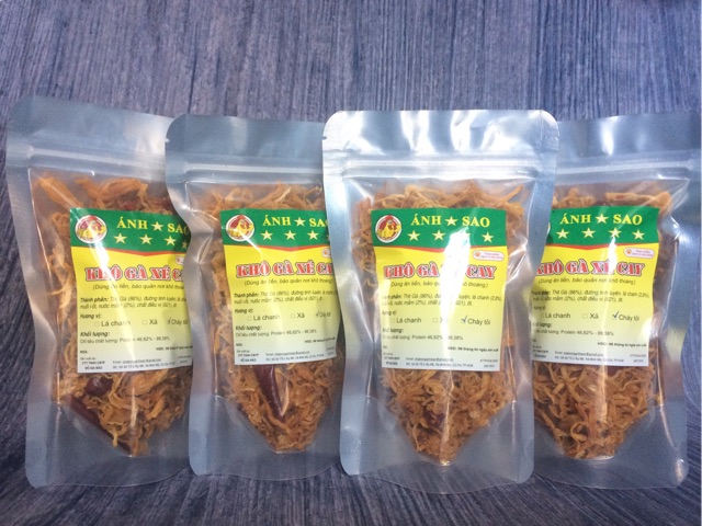 CHÀ BÔNG RUỐC HEO NGON - SẠCH 100% ( zip 50g/100g vị vừa miệng) tại ÁNH SAO