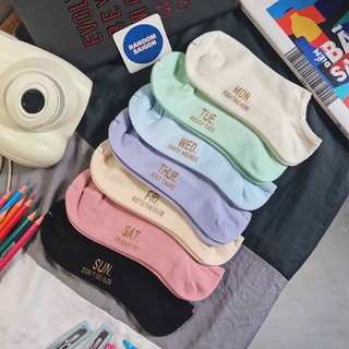 Tất tuần cổ ngắn - set 7 đôi.