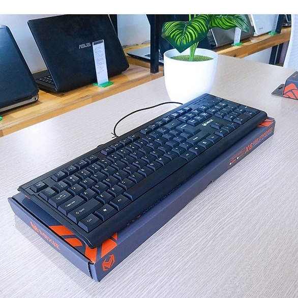 Combo Bàn phím và chuột máy tính có dây MIXIE X7s, Chuột máy tính X2 - Chính hãng - Bảo hành 1 năm