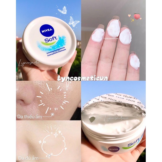 Kem dưỡng ẩm Nivea Soft