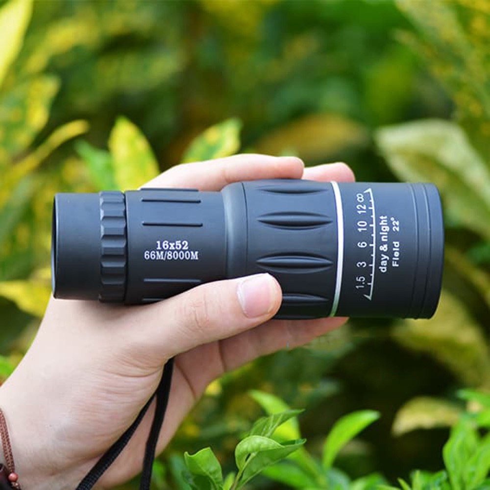 [Top sale] - Ống nhòm 1 mắt Bushnell 16x52 (Đen)