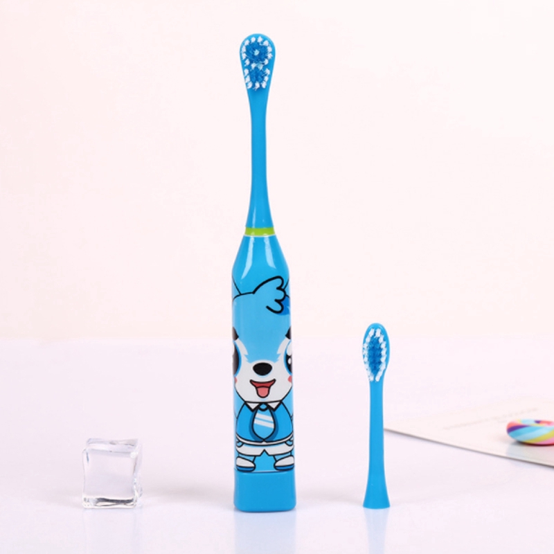 [Hàng mới về] Bàn chải điện đánh răng trẻ em có 2 đầu cọ thay thế