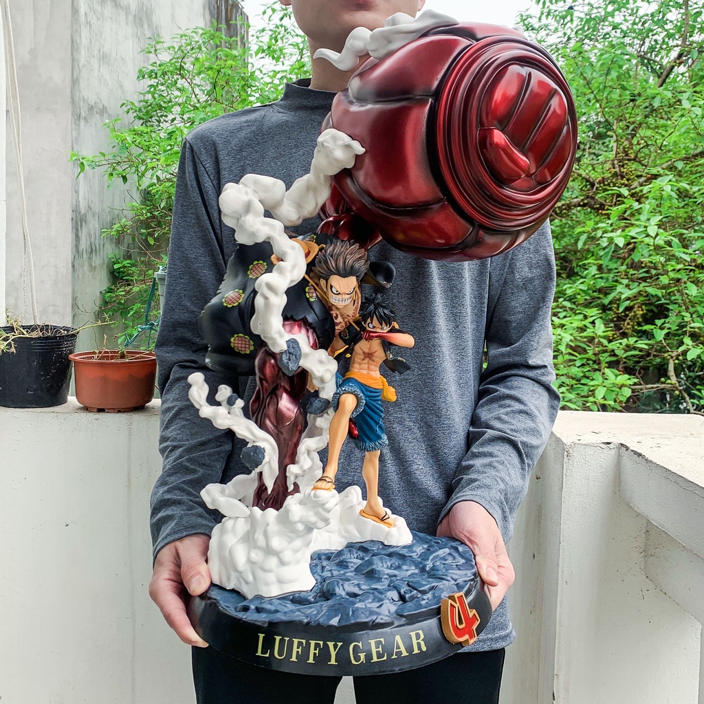 Mô hình luffy gear 4  hàng đẹp siêu nét