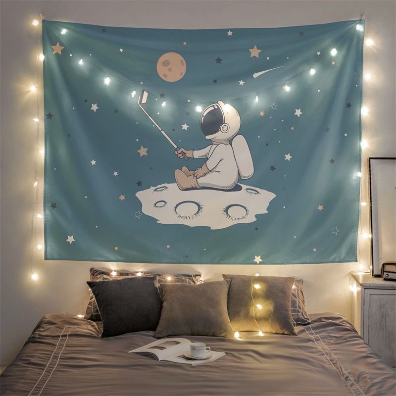 The most popular bedroom tapestry decorative cloth wall murals