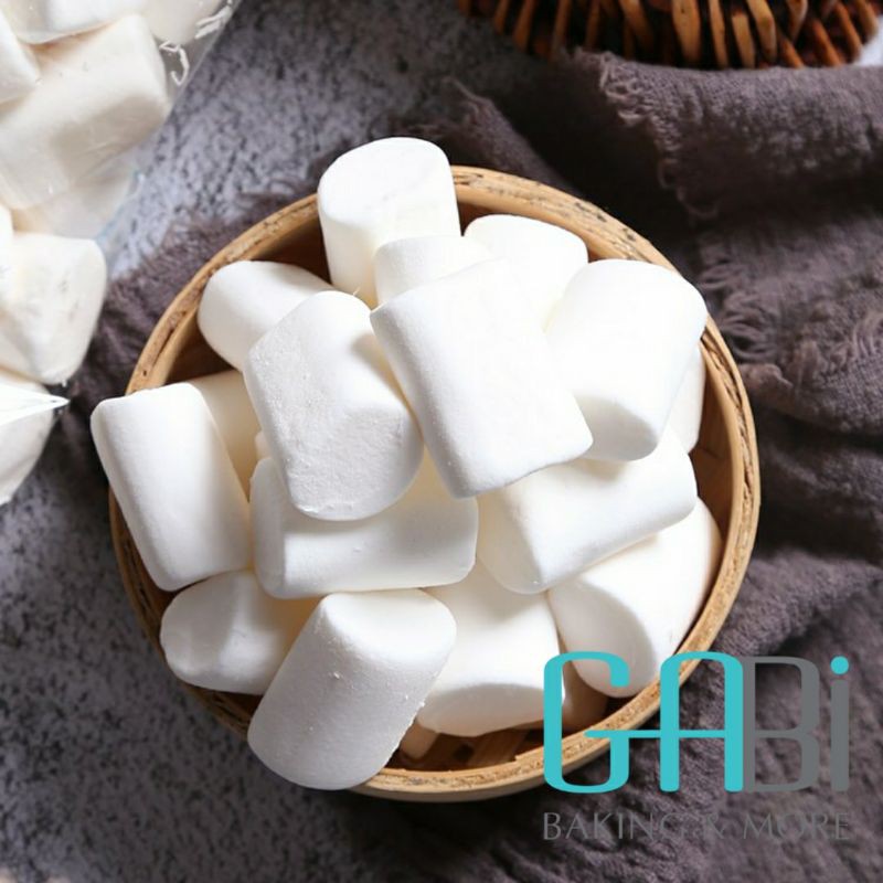 200g Kẹo dẻo Marshmallow vani trắng (kẹo bấc)