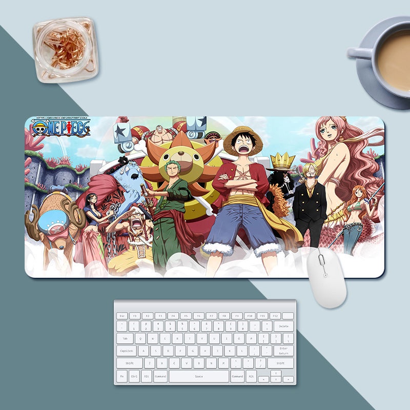 ONE PIECE anime pad chuột lớn Miếng Lót Chuột, Bàn Di Chuột
