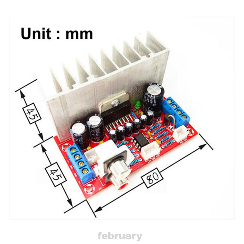 TDA7377 Unassembled Circuit Subwoofer Audio Components Exquisite Low Noise Amplifier Board Kit