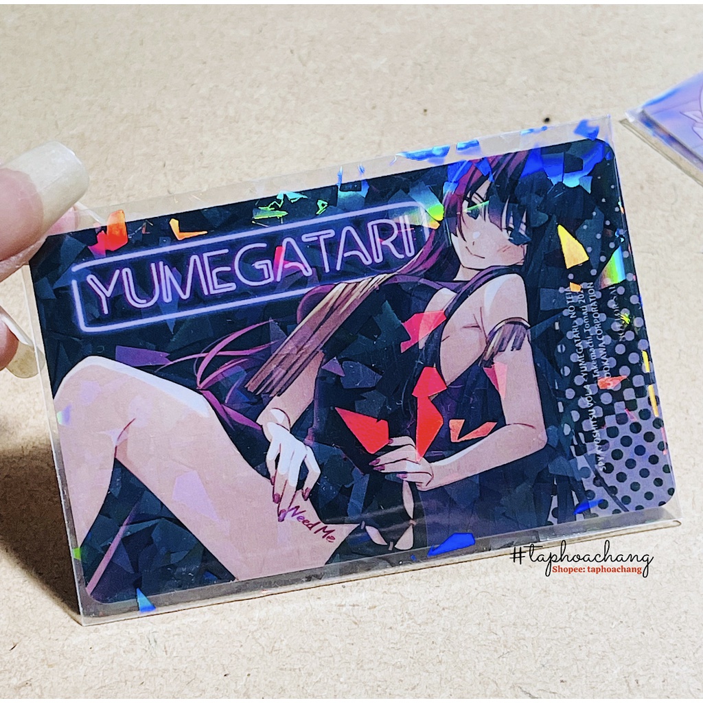 Sleeve bọc bài, postcard, card kpod, ảnh, card bo góc, polaroid, emoca Mảnh vỡ lấp lánh có dán - 5.8*8.7/6.2*9.0/6.5*9.0