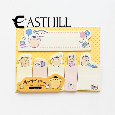 SANRIO Set 90 Tờ Giấy Ghi Chú Mini Họa Tiết Hoạt Hình Kuromi Đáng Yêu Cho Học Sinh