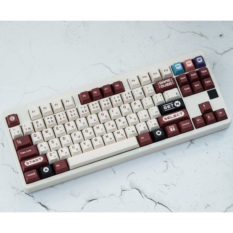 Keycap Cherry pbt Gameboy Retro 141 Phím cho bàn phím cơ