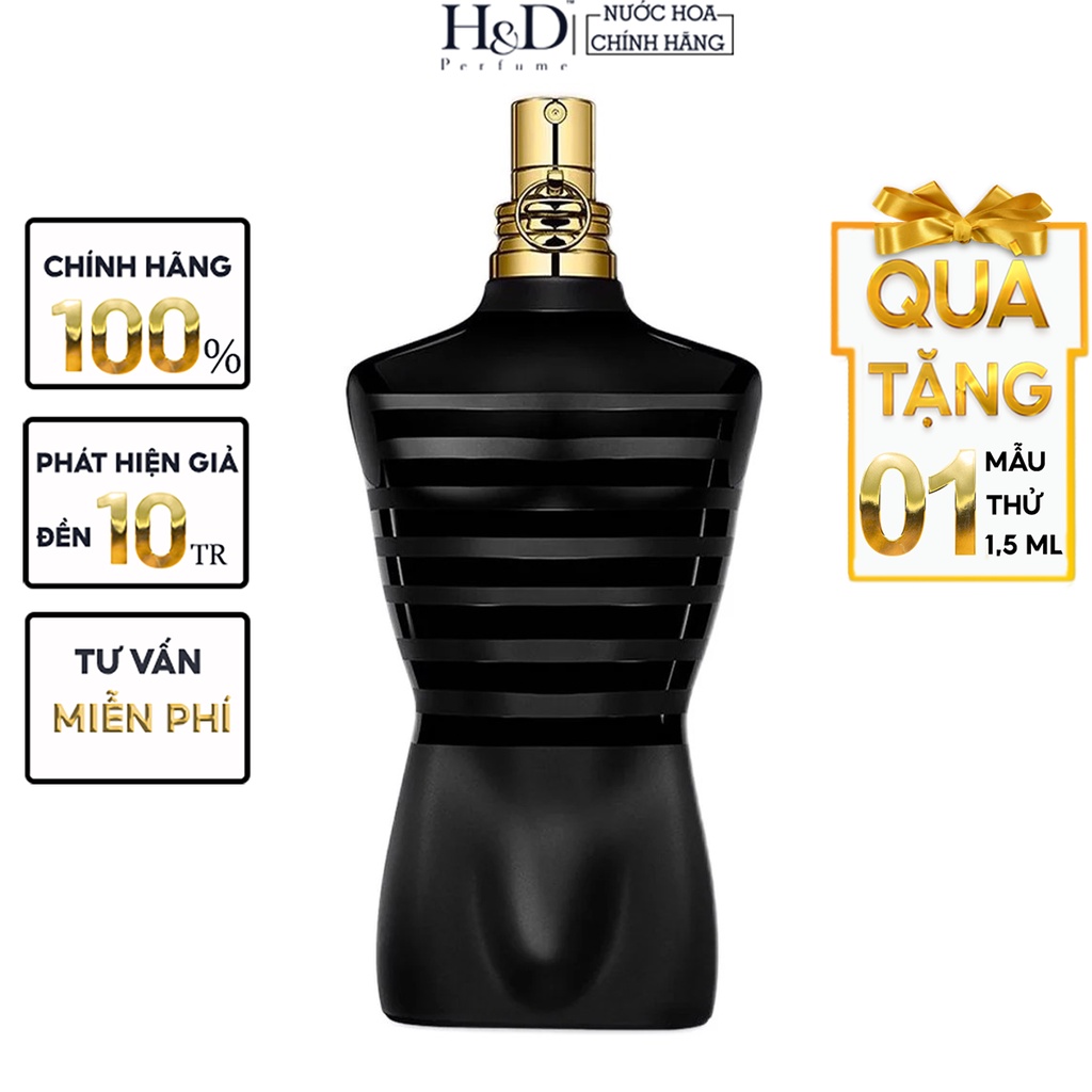 Nước hoa nam JPG Le Male Le Parfum 5ml/ 10ml/ 20ml cuốn hút thu hút HD Perfume
