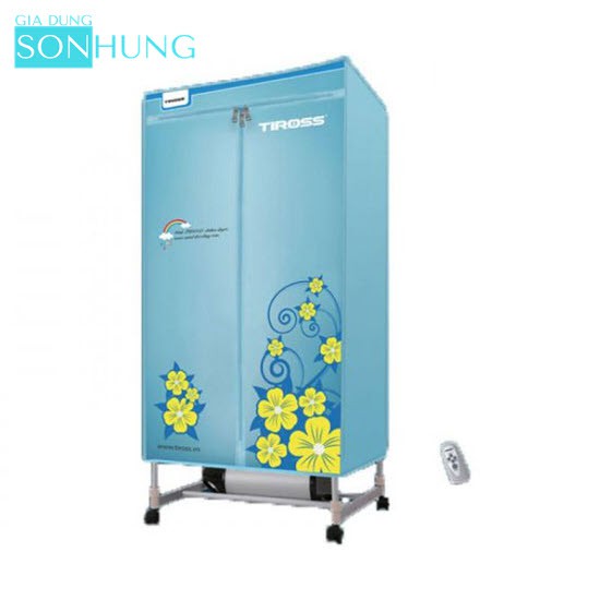 TỦ SẤY QUẦN ÁO VUÔNG TIROSS TS-882 CÔNG SUẤT 1500W[BẢO HÀNH CHÍNH HÃNG 1 NĂM]