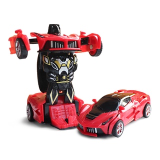 Xe ô tô biến hình Transformer, ô tô biến hình cho bé SANHO