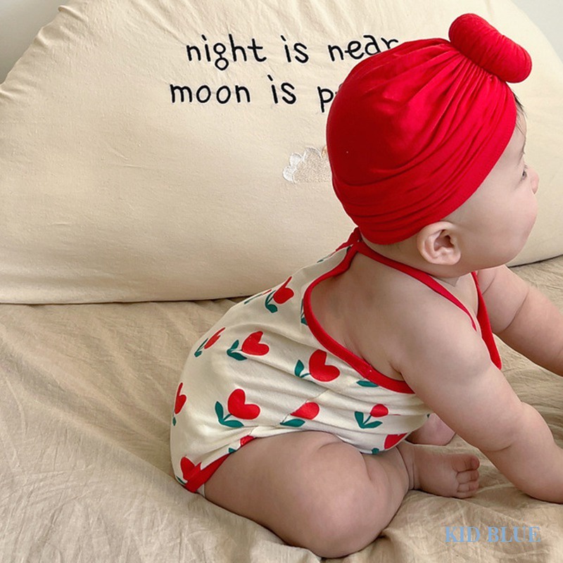 Bộ Áo Liền Quần Hai Dây Thời Trang Mùa Hè Cho Bé Gái