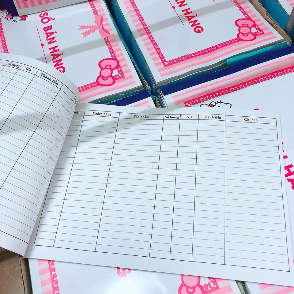 Sổ bán hàng Kity