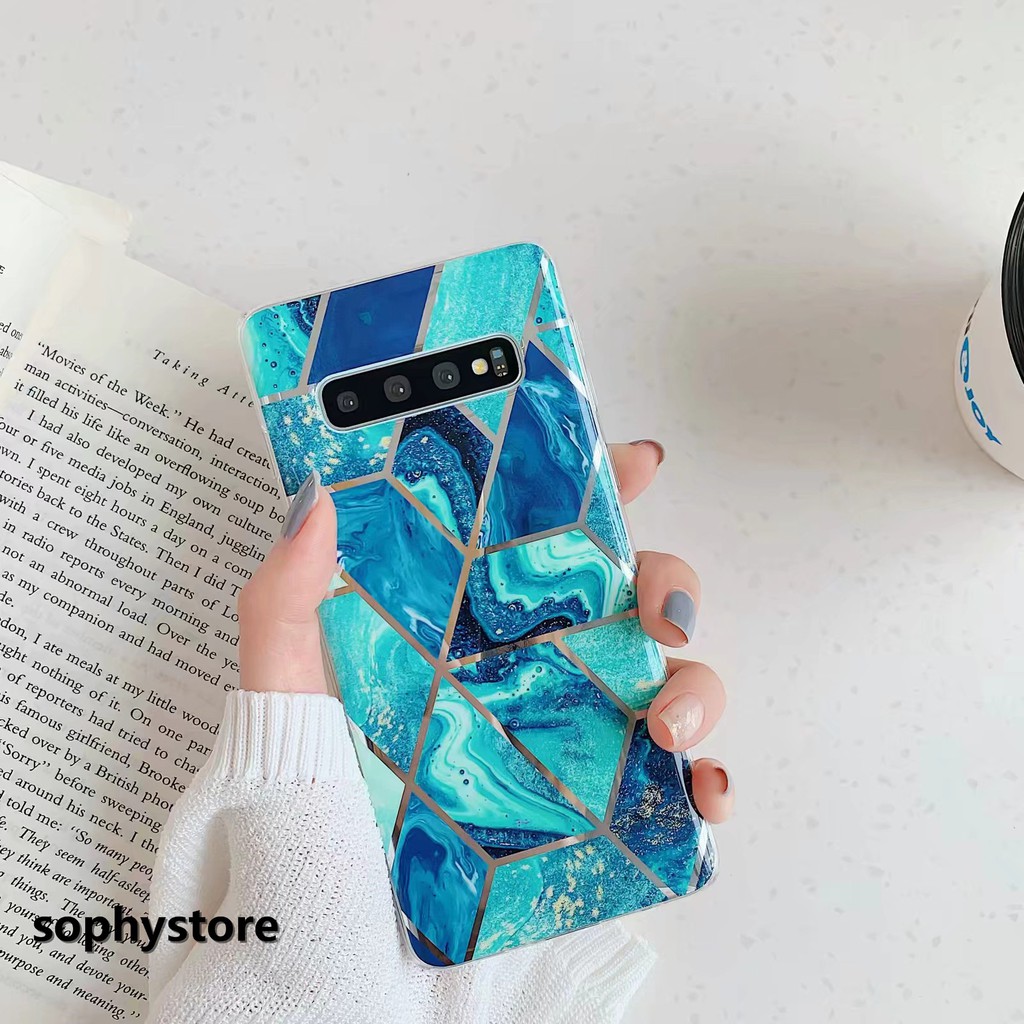 Ốp điện thoại dẻo vân đá cẩm thạch Samsung S8 S9 S10 Plus S10e A40 A50 A70 Huawei P20 P30 Mate 20 Pro | BigBuy360 - bigbuy360.vn