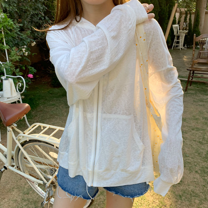 Áo khoác có khóa kéo phong cách Hàn Quốc hợp thời trang cho nữ