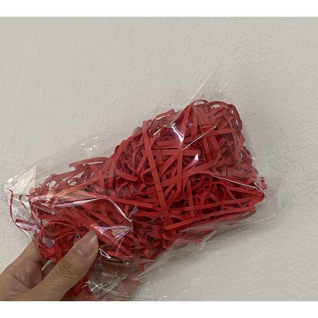 1KG giấy rơm lót hộp quà ❤️️ FREESHIP ❤️️ Giấy vụn giấy chống sốc màu trắng sữa bán sỉ số lượng lớn