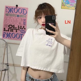 Áo croptop con gấu LN11